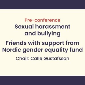 Sexual harassment and bullying