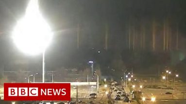 Europe's largest nuclear power station shelled by Russia in Ukraine - BBC News