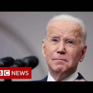 US President Biden announces Russian oil ban over Ukraine conflict - BBC News