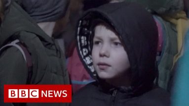 Helping Ukrainian orphans escape Kyiv as Russia’s invasion continues - BBC News