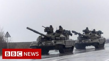 Russia announces humanitarian corridors for two Ukrainian cities - BBC News
