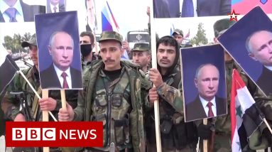 The Syrians recruited to fight for Russian forces in Ukraine - BBC News