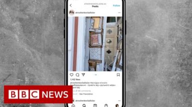 How we verify social media posts from the war in Ukraine - BBC News