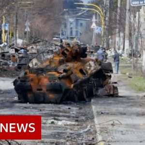 Satellite images appear to show Russian atrocities in Bucha, Ukraine - BBC News