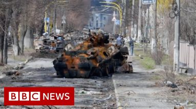 Satellite images appear to show Russian atrocities in Bucha, Ukraine - BBC News
