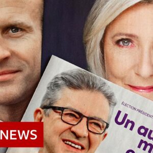 Macron faces Le Pen challenge as polls open in French election first round - BBC News