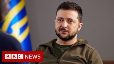 Russian oil is being paid for with blood money, says Zelensky - BBC News