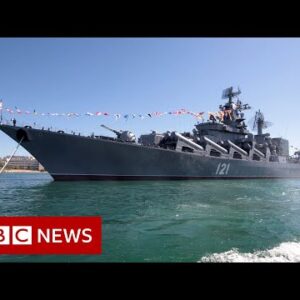 Russia's flagship warship the Moskva has sunk – BBC News