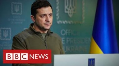 Zelensky UN speech:  Russian leaders must face war crimes trial - BBC News