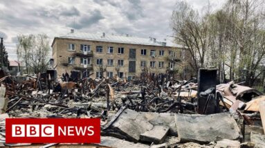 Rebuilding towns and cities decimated by Russia's war in Ukraine - BBC News