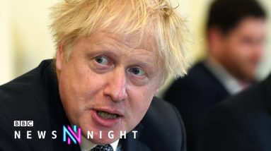 Photos show Boris Johnson drinking at a lockdown event: What's next for the PM? - BBC Newsnight