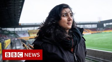 Ex-captain of Afghanistan's national women's football team given human rights award - BBC News