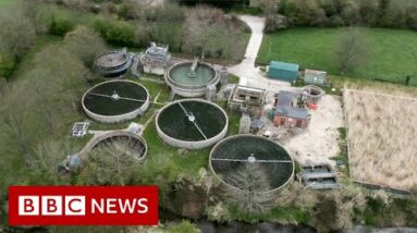 Raw sewage dumped into England's rivers 375,000 times last year - BBC News