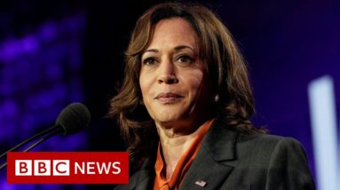 Overturning right to abortion in US an attack on freedoms, says VP Kamala Harris - BBC News