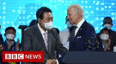 US President Joe Biden visits South Korea - BBC News