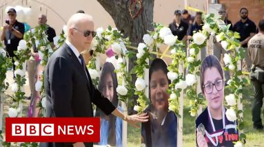 Uvalde: US to review police response to Texas school shooting - BBC News
