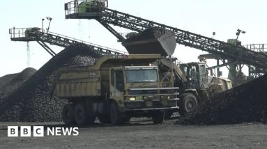 Ukraine war keeps global demand for coal high despite pledges to cut use - BBC News