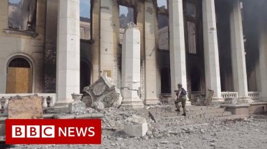 How Russia's invasion of Ukraine is having a huge impact on those living on the frontline - BBC News