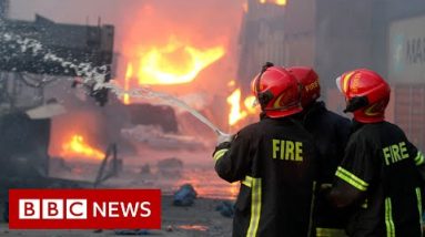 Dozens killed and hundreds injured in Bangladesh depot explosion – BBC News