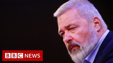 Russian journalist auctions Nobel medal for Ukraine refugees raising $103m - BBC News
