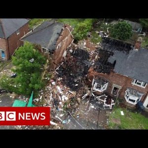 Woman found dead following major gas explosion in England - BBC News