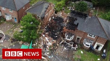 Woman found dead following major gas explosion in England - BBC News