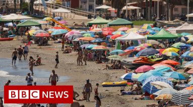 Dangerous Europe heatwave causes health warnings - BBC News