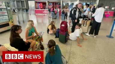 European airline strikes leave thousands of flights cancelled – BBC News