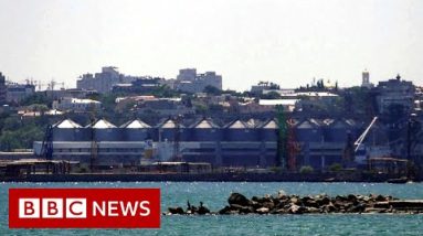 Explosions rock Ukrainian port hours after grain deal - BBC News