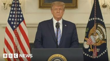 Donald Trump ignored pleas to condemn Capitol riot attack, new footage shows - BBC News