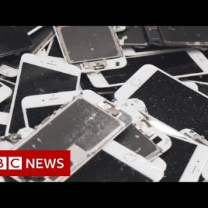 How a robot recycles our electronic waste – BBC News