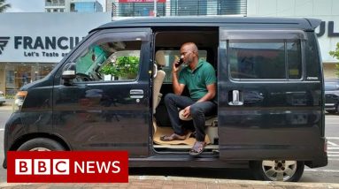 Sri Lanka fuel crisis: 'Living in my car for two days to buy fuel'- BBC News
