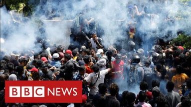 Sri Lanka’s President flees country as state of emergency declared - BBC News