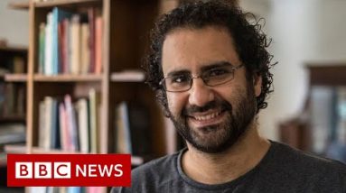 Family concerned for jailed British-Egyptian activist on hunger strike - BBC News