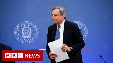 Italian prime minister offers resignation after coalition falls apart – BBC News