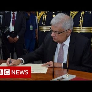 Sri Lanka: Ranil Wickremesinghe sworn in as new president – BBC News