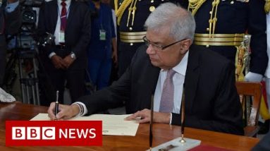 Sri Lanka: Ranil Wickremesinghe sworn in as new president – BBC News