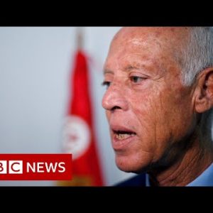 Tunisia President Saied celebrates expected referendum win – BBC News
