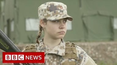 Nato forces deployed to Latvia amid fears of Russian aggression – BBC News