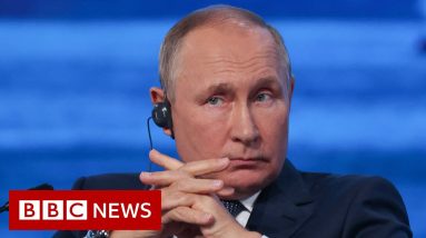 Sanctions on Russia are ‘declaration of economic war’, says Vladimir Putin - BBC News