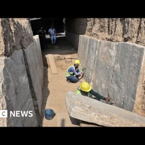 Ancient rock carvings discovered in Iraq  - BBC News