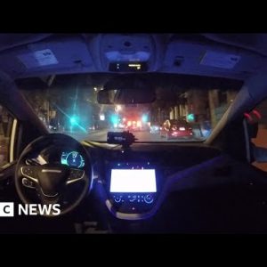 Driverless taxis take to the streets of San Francisco – BBC News