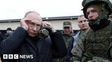 Anger in Russia at mass mobilisation of men to fight in Ukraine - BBC News