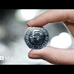 First coins featuring King Charles III to enter circulation in UK – BBC News
