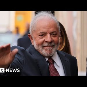 Brazil's President-elect Lula returns to world stage at COP climate conference - BBC News