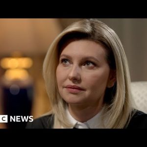 Ukraine’s first lady Olena Zelenska says country will ‘endure’ - BBC News