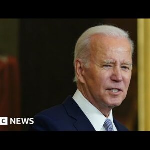 Classified files found at US President Joe Biden's former office - BBC News