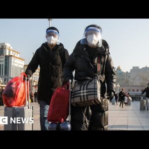 China blocks Japan and South Korea visitors over Covid rules - BBC News