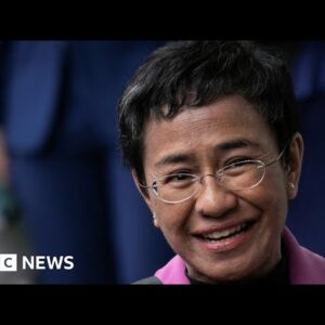 Nobel laureate Maria Ressa cleared of tax evasion in Philippines - BBC News