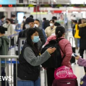 China reopens borders to tourists after three years of Covid closure - BBC News